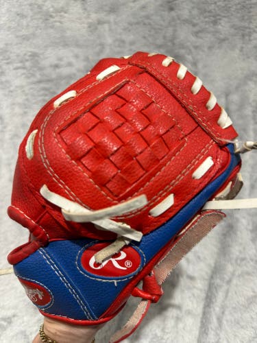 Red Rawlings Players Series RH Pitcher's Baseball Glove 9" (Used)