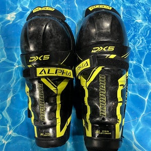 Junior Warrior Alpha DX5 Shin Pads 10" (Used)