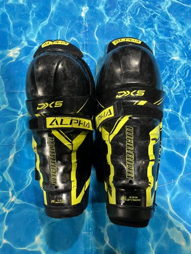 Junior Warrior Alpha DX5 Shin Pads 10" (Used)