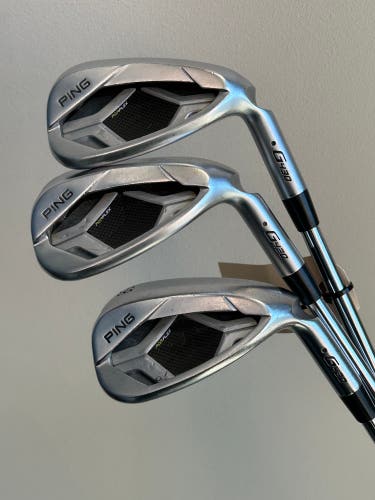 Used Men's Ping G430 Right Handed Wedge Set | 50', 54', 58' | Regular Flex | AWT 2.0 Steel Shafts