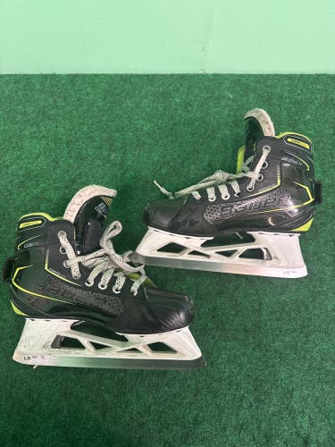 Intermediate Bauer GSX Hockey Goalie Skates (Regular) Size 5.5 (Used)