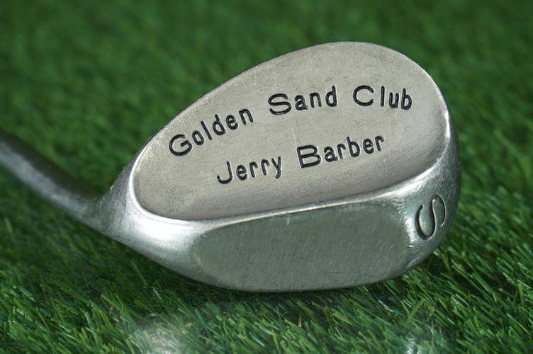 Golden Sand Club Jerry Barber Sand Wedge "S" Regular Steel RH ~ Vintage!!