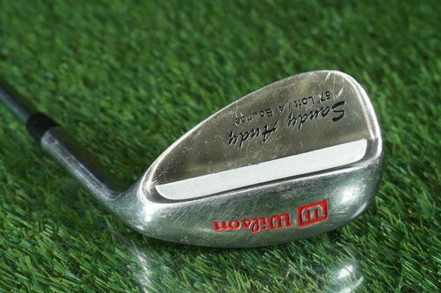 Wilson Sandy Andy 57 4 Sand Wedge True Temper Stiff Flex RH With New Grip!