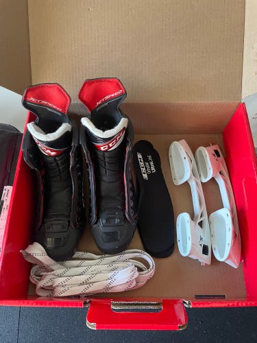 2021 CCM JetSpeed FT4 Pro Hockey Skates Regular Width Size 4 (New)