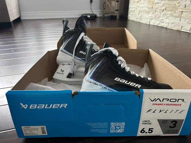2025 Bauer Vapor Flylite Hockey Skates 6.5 (Used)