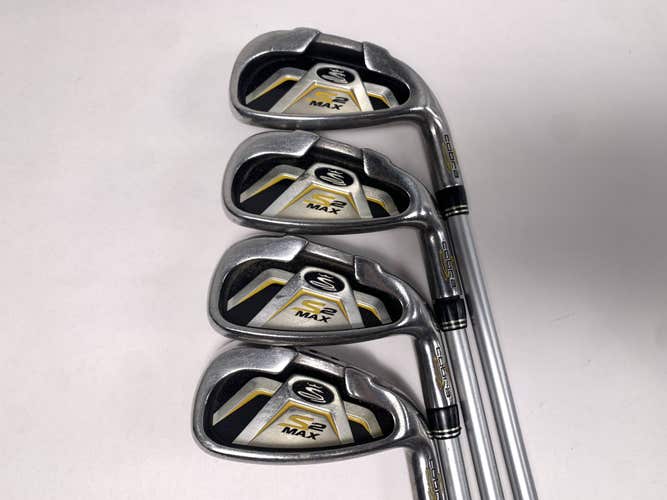 Cobra S2 Max Iron Set 5-8 Aldila DVS-HL 55g Regular Graphite Mens RH