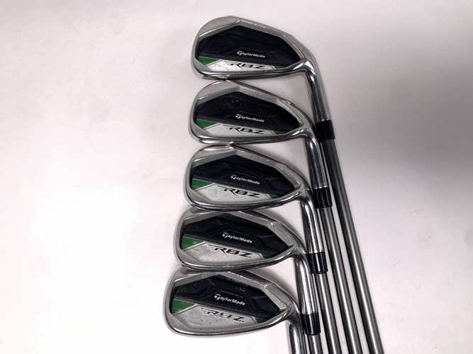 TaylorMade RBZ Speedlite Iron Set 6-PW 65g Regular Graphite Mens RH