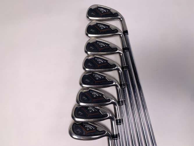 Callaway FT Iron Set 4-PW+SW Uniflex Steel Mens RH