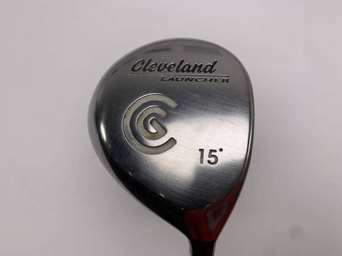 Cleveland Launcher 3 Fairway Wood 15* Launcher Gold 65g Regular Graphite Mens RH