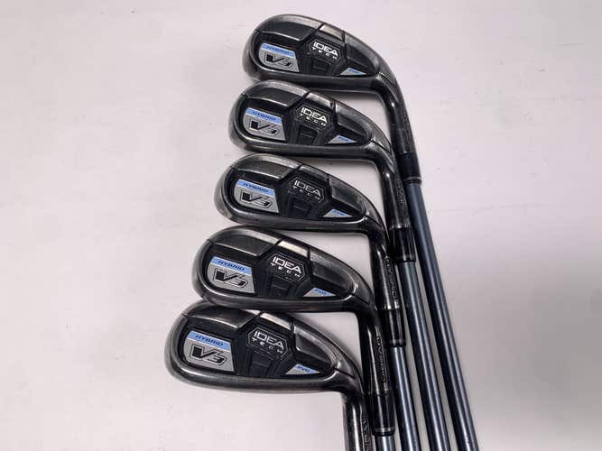 Adams Idea Tech V3 Iron Set 7-PW+GW Bassara 50g Ladies Graphite Womens RH