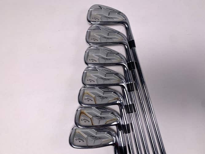 Callaway Apex Pro 19 Iron Set 4-PW Modus 3 Tour 120g Stiff Steel Mens RH