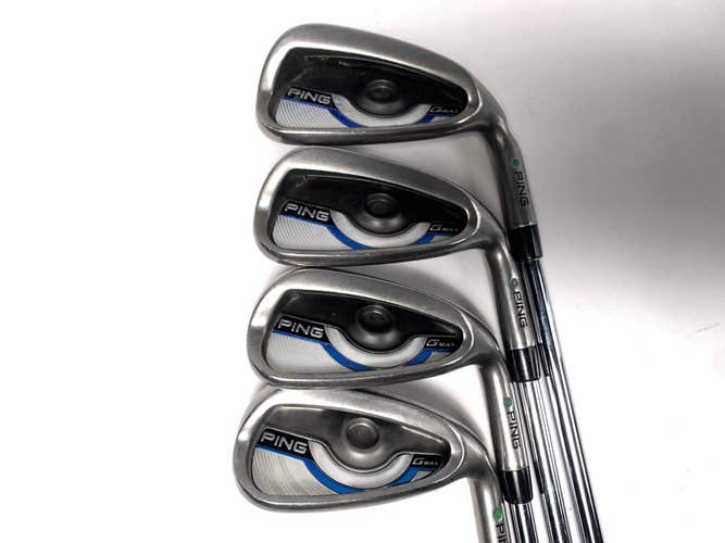 Ping Gmax Iron Set 7-PW Green Dot 2* Up CFS Soft Regular Senior Steel RH