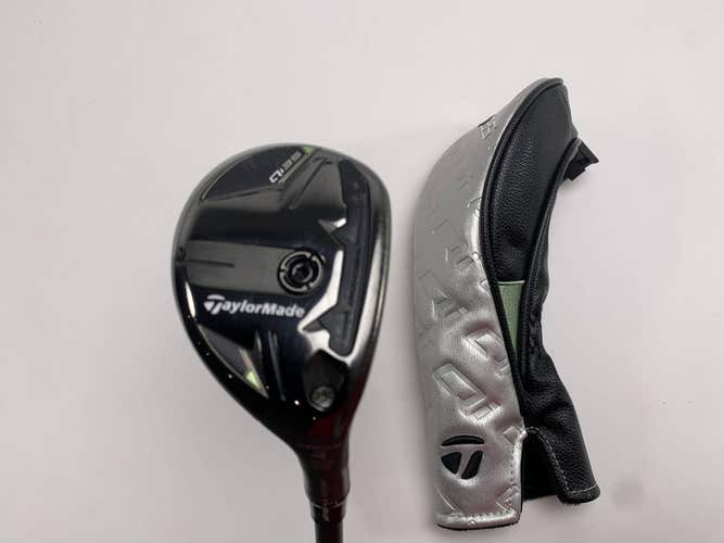 TaylorMade Qi35 Rescue 4 Hybrid 22* Fujikura Ventus Blue HB 7-S Stiff Mens RH HC