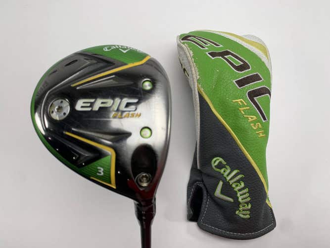 Callaway EPIC Flash 3 Fairway Wood 15* Project X HZRDUS RDX Smoke 6.0 Stiff RH
