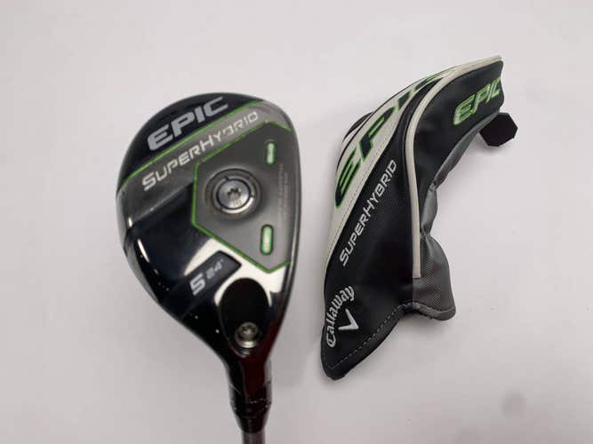 Callaway EPIC Super 5 Hybrid 24* AeroTech SteelFiber fc75 F4 Stiff Graphite RH
