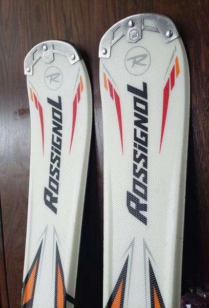 156cm SKIS ROSSIGNOL PURSUIT RTL ADULT w/ROSSIGNOL 100 EZ ADJUST BINDINGS *USED*