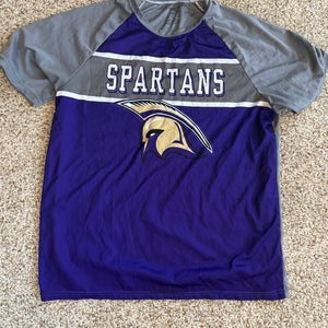 Spartans Purple XL Men's Shirt (Used)