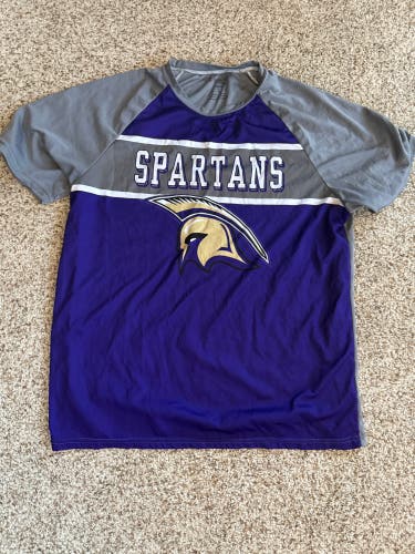 Spartans Purple XL Men's Shirt (Used)