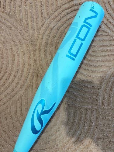 2026 Rawlings Icon Composite Bat USSSA Certified (-5) Composite 27 oz 32" (Used)
