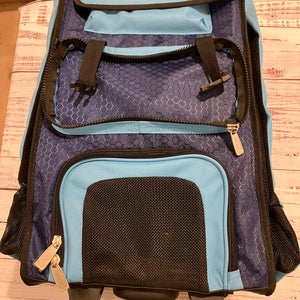 Blue Boombah Wheeled  Catcher's Bag (Used)