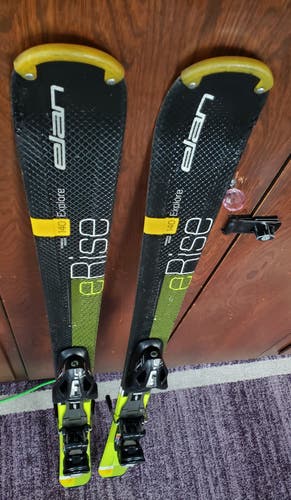 140cm Adult SKIS Elan Explore 76 e-Rise w/ELAN ESP10 BINDINGS *USED*
