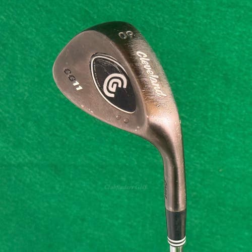 Cleveland CG11 CMM Black Pearl 60 Lob Wedge Dynamic Gold Steel Wedge Flex