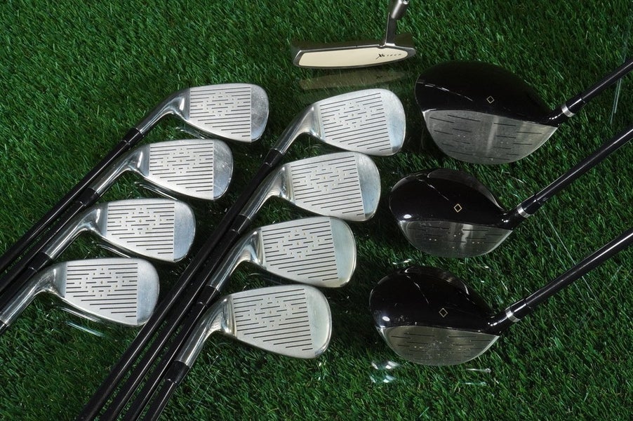 Golden Bear XS Tech Golf Set 15pc. Regular Flex RH With New Grips ...