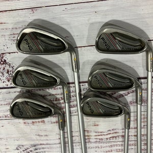 Men's Ping 2014 Karsten Iron Set Right Handed Regular Flex Graphite Shaft (Used)