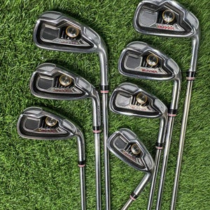 TaylorMade Tour BURNER IRON SET 4-9 Pw - Steel - Project X - Regular 5.5 - RH