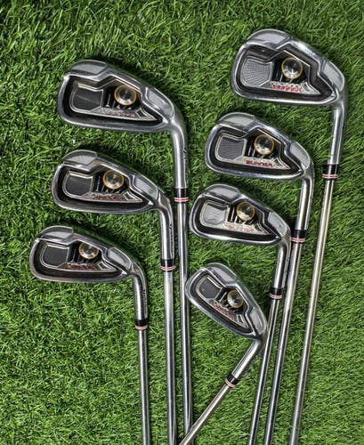 TaylorMade Tour BURNER IRON SET 4-9 Pw - Steel - Project X - Regular 5.5 - RH