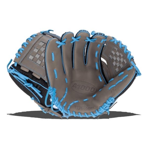 Wilson A1000 P12 Secret Menu Glove Grey/Black 12" RHT Softball Glove