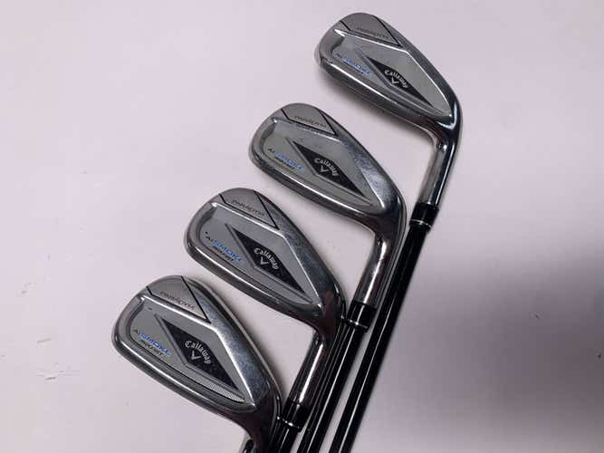 Callaway Paradym Ai Smoke Max Fast Iron Set 7-PW Tensei R2 Senior Graphite RH