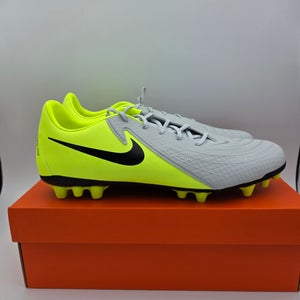 Nike Phantom GX II Academy AG Silver Black Volt FJ2552-003 Soccer Men's Sz 12