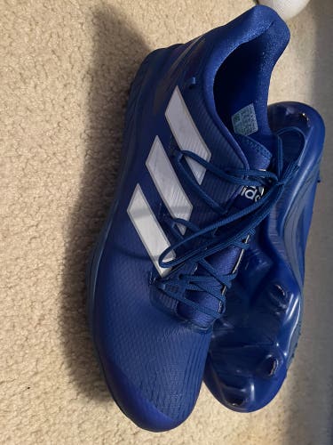 Blue Men's Size M 15.0 (W.16.0) Adult Adidas Adizero Low Top Metal (New)