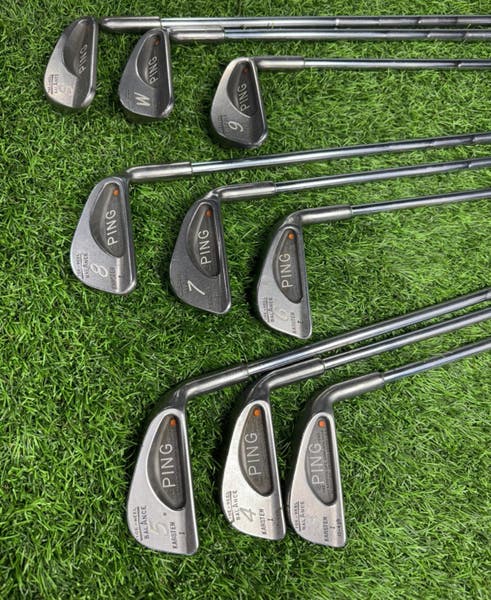 PING KARSTEN アイアンセット 3-9, S, W PING KARSTEN I - IRON SET 3-9 Ww-Sw - STEEL - Stiff - RH