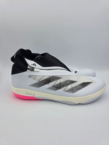 Adidas Adizero Impact+ Mens Baseball Turf Shoes Size 13 White Black Pink IF8498