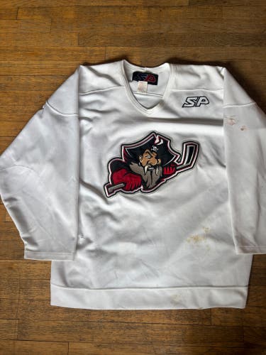 White XXXL Men's Stitch Jersey (Used)