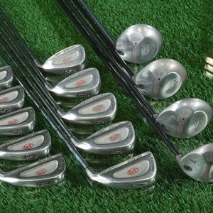 Callaway S2H2 Golf Set War Bird Big Bertha 15 Clubs RH + ALL New Align Grips!