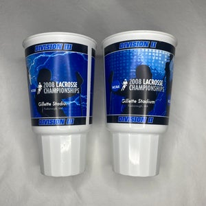 2008 College Lacrosse Championship Cup Gillette Stadium NCAA Collector LAX Y2K