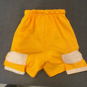 Orange XXXS Boys Bauer Shorts (Used)