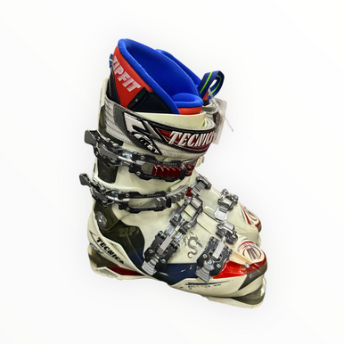 Used Tecnica DRAGON 100 Womens DH Ski Boot White 235 MP - J05.5 - W06.5 11375-S000373593
