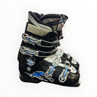 Used Nordica ONE EASY 5+ Mens DH Ski Boot Black 255 MP - M07.5 - W08.5 11375-S000373568