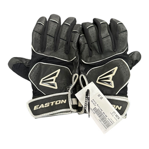 Used Easton BB/SB Batting Gloves Black LG 11375-S000371201