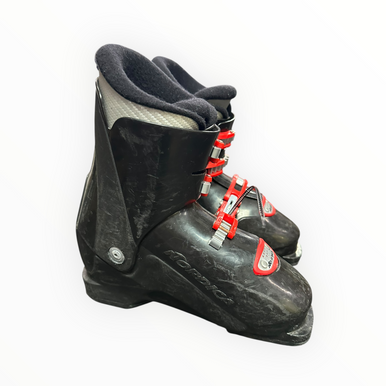 Used Nordica GP T3 SUPER Boys DH Ski Boot Black 260 MP - M08 - W09 11375-S000370943