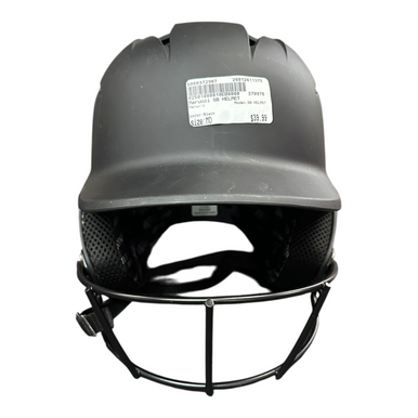 Used Marucci SB HELMET Batting Helmet w/Mask Black MD 11375-S000372987