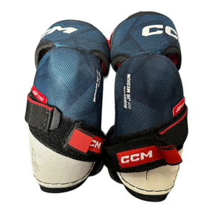 Used CCM NEXT Junior Elbow Pads Navy Blue MD 11375-S000373211