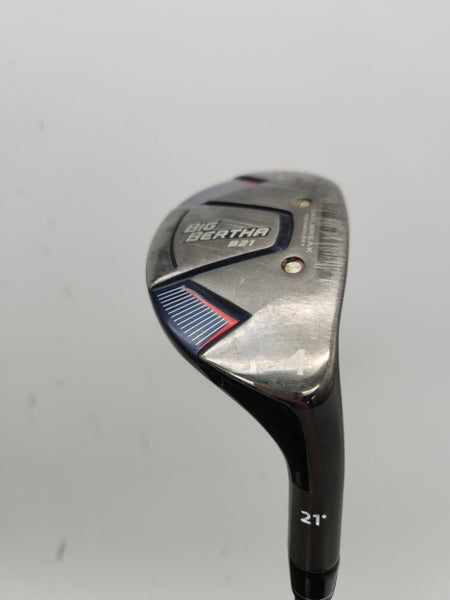 2021 CALLAWAY BIG BERTHA B21 4 HYBRID 21* SENIOR CALLAWAY RCH 65 GOOD