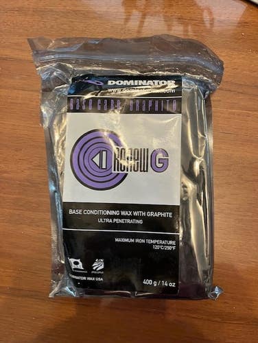 Dominator Renew G  Base Wax with Graphite- 400g
