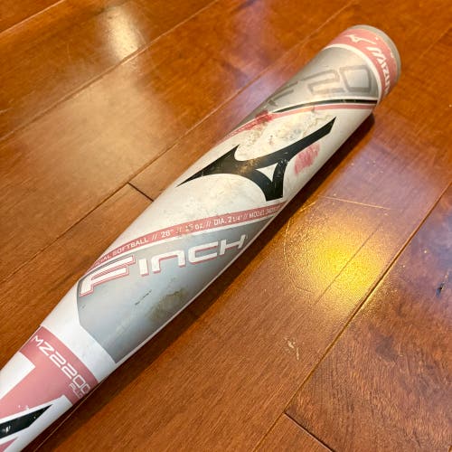 Mizuno Finch Alloy Bat (-13) 15 oz 28" (Used)