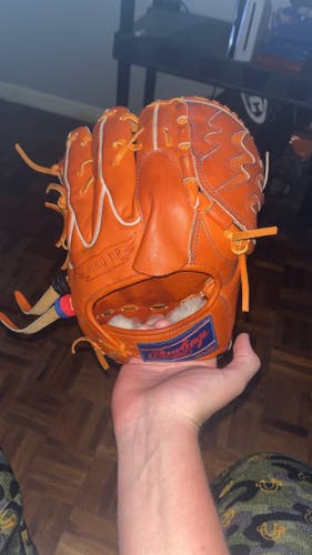 Rawlings Heart of the Hide RH Pitcher's Baseball Glove 11.75" (Used)